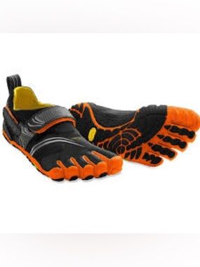 Vibram FiveFingers Black Orange Komodo Sport KMD Shoes - 40